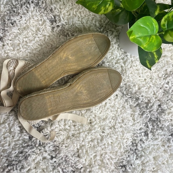 Manebi Raffia Stripes Flat Valenciana Espadrilles Yucatán Pink and Green - Picture 8 of 13